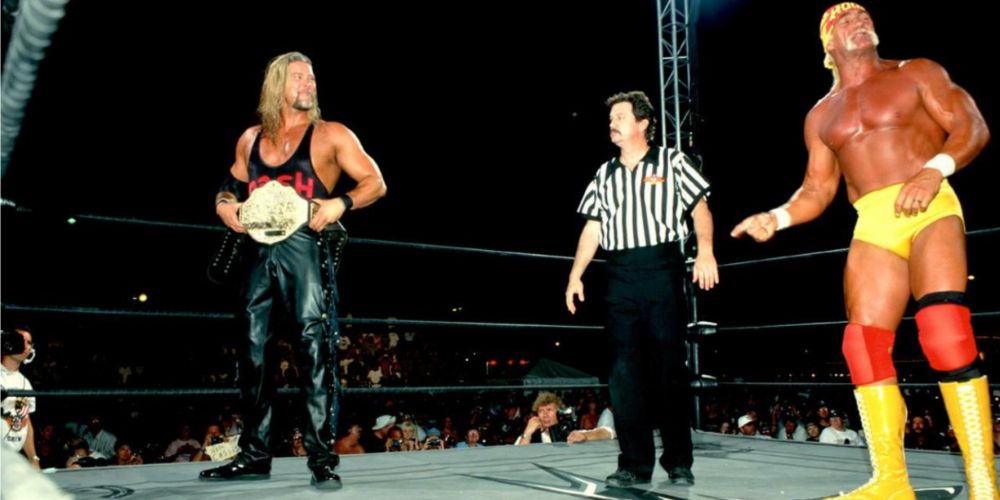 Hulk Hogan Vs Kevin Nash WCW Road Wild