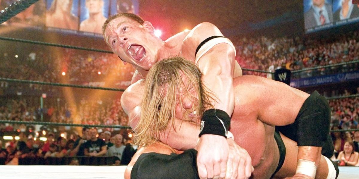 John cena vs. Triple h at wrestlemania 22