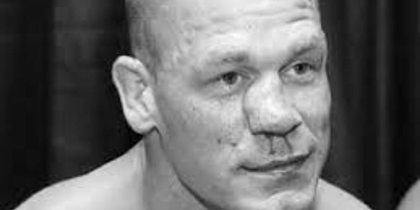 John Cena with broken nose