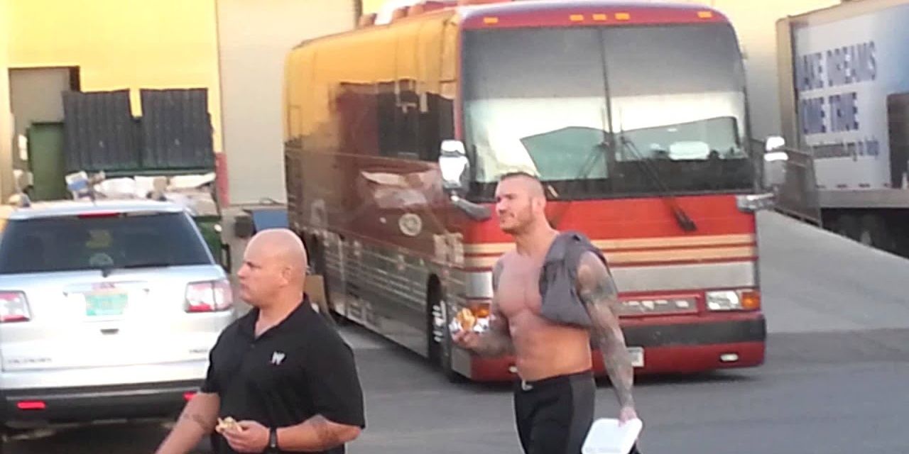 Randy Orton and his bus 
