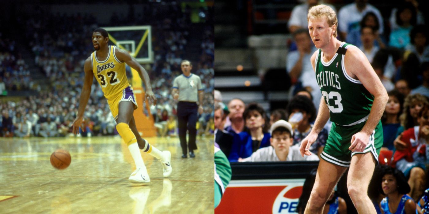 Larry Bird and Magic Johnson Rivalry Featured