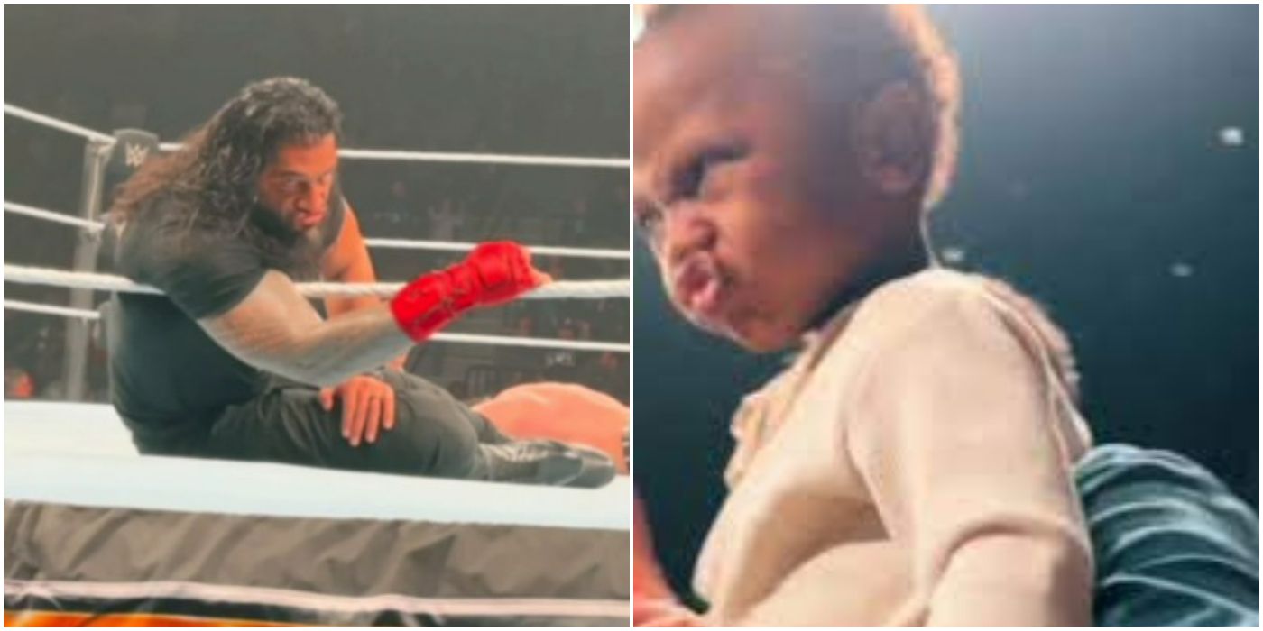 Roman Rivas Kid 10 Hilarious Moments From WWE Wrestlers Who Are Normally Serious