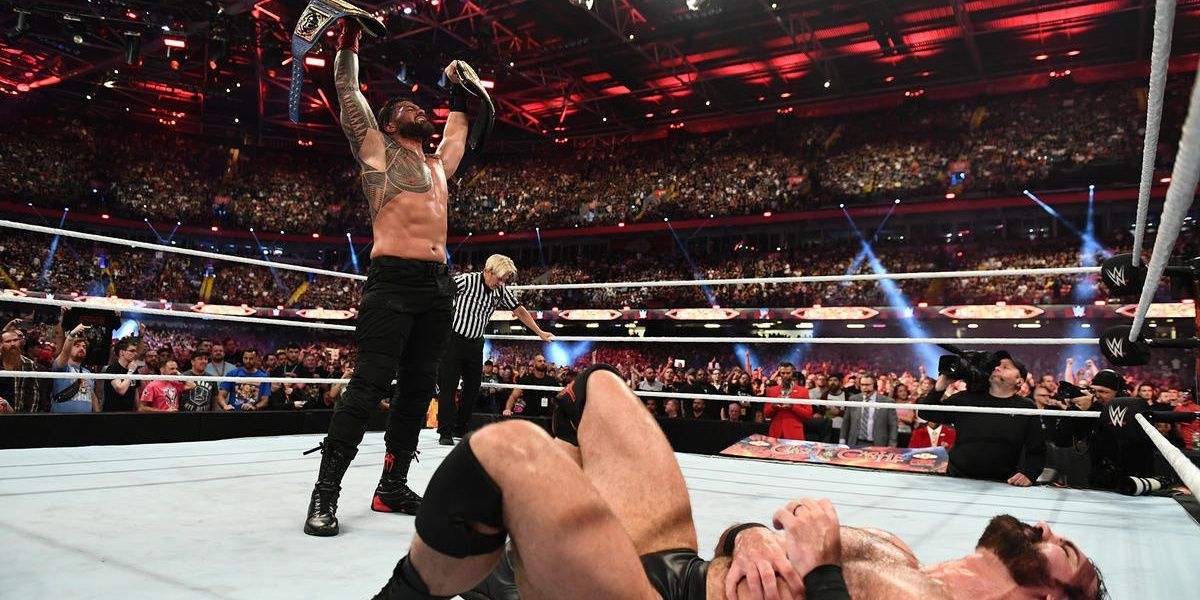 Roman Reigns victorious at CATC 