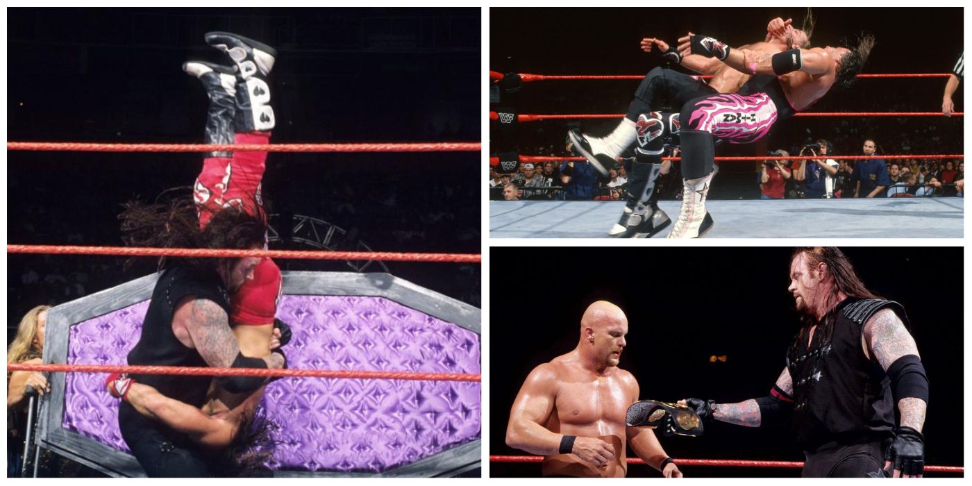 The First 10 WWE Attitude Era PPV Main Events, Ranked From Worst To Best Featured Image