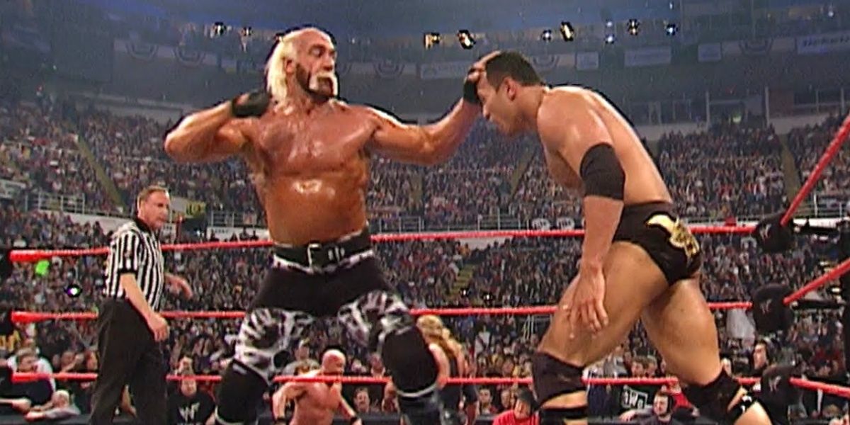 The Rock & Steve Austin v nWo Raw March 11, 2002 Cropped