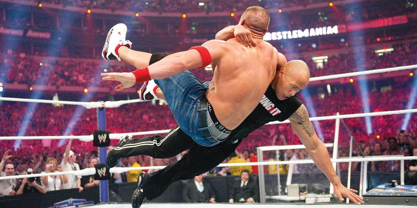 The Real-Life Heat Between WWE Wrestlers John Cena and The Rock, Explained