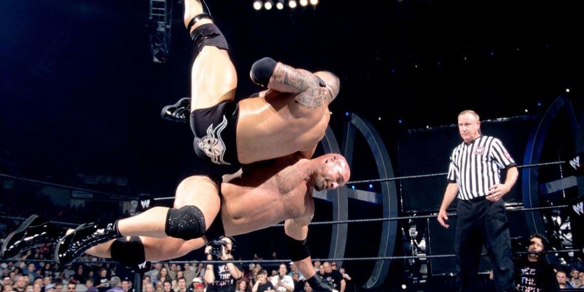The Rock v Goldberg Backlash 2003 Cropped