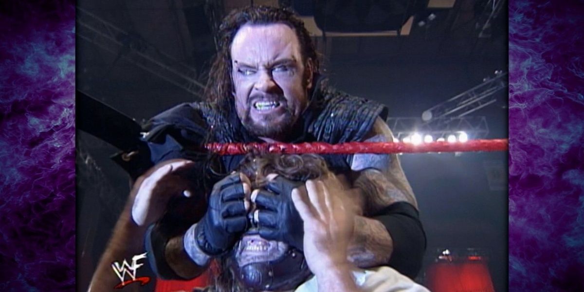 The Undertaker v Mankind Heat December 6, 1998 Cropped