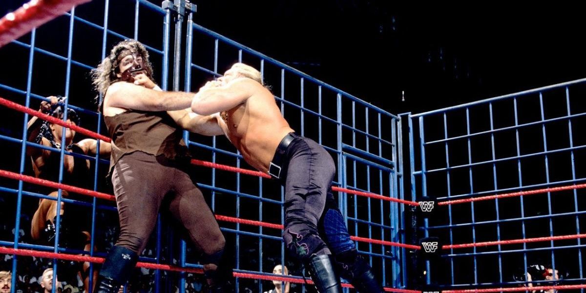 Triple H v Mankind SummerSlam 1997 Cropped