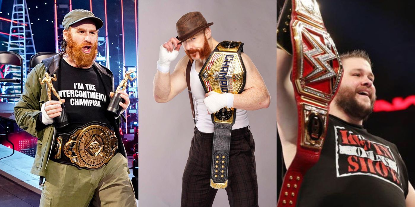 WWE Sami Zayn, Sheamus, Kevin Owens Champions