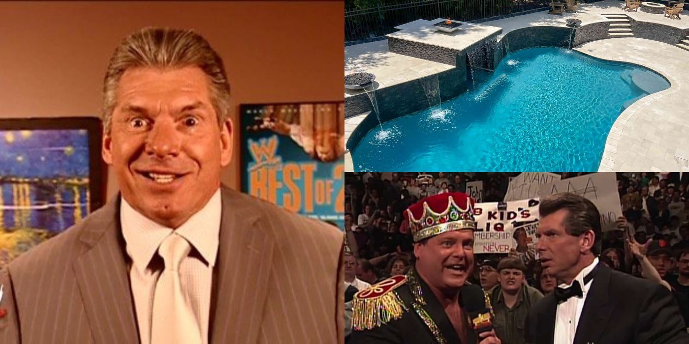 Vince McMahon Loves To Push People Into Swimming Pools