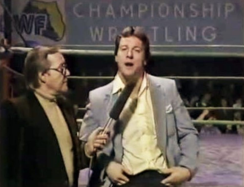 Gordon Solie interviews Roddy Piper in Championship Wrestling from Florida