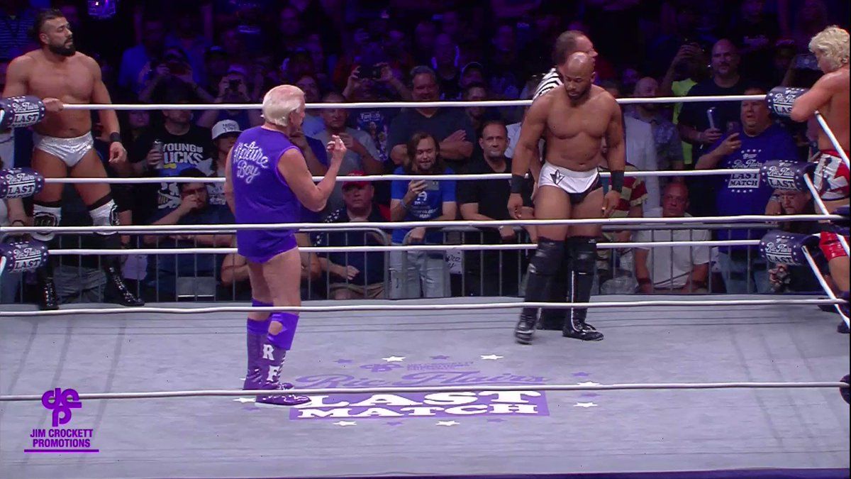 Ric Flair vs. Jay Lethal at Ric Flair's Last Match