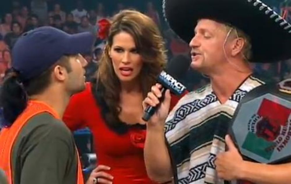 Jeff Jarrett in Impact Wrestling with “The Mexican Heavyweight Championship”