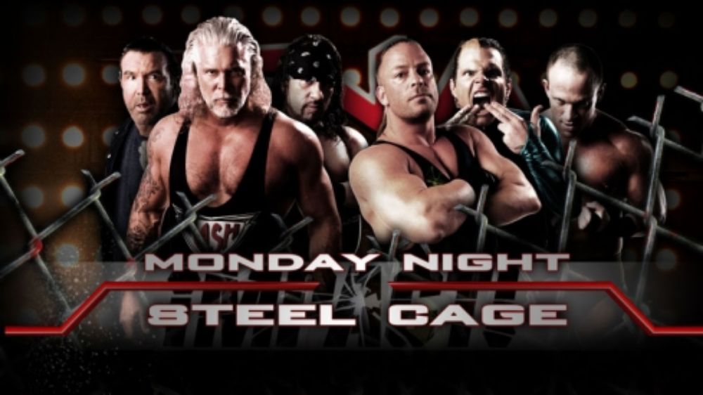 The Band vs. Eric Young, Jeff Hardy & Rob Van Dam (Impact Wrestling, 3/23/2010)