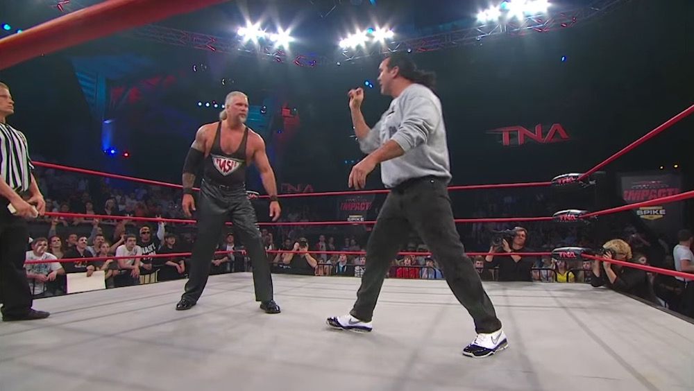 Kevin Nash vs. Scott Hall in Impact Wrestling