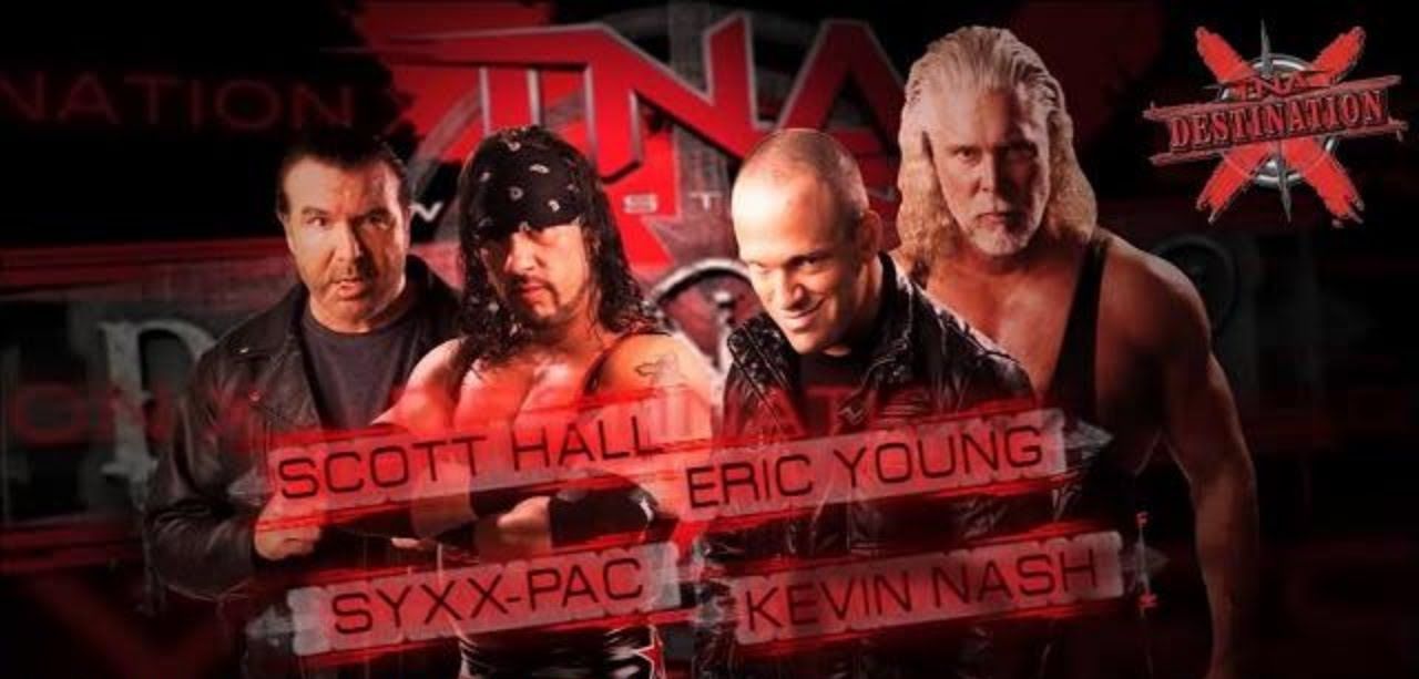 Kevin Nash & Eric Young vs. Scott Hall & Syxx-Pac (Impact Destination X, 3/21/2010)