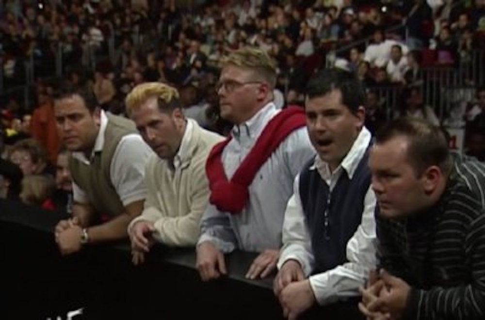 The Mean Street Posse at WrestleMania 15