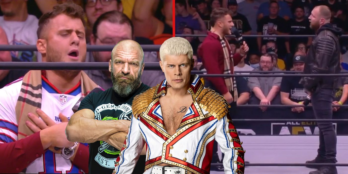 MJF References WWE's Triple H And Cody Rhodes In AEW Dynamite