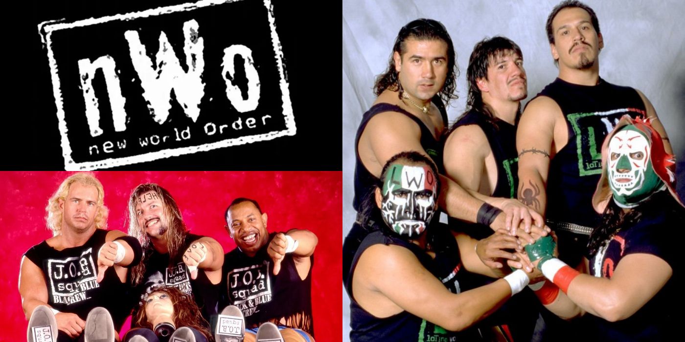 New World Order rip-offs, including the Latino World Order and the JOB Squad