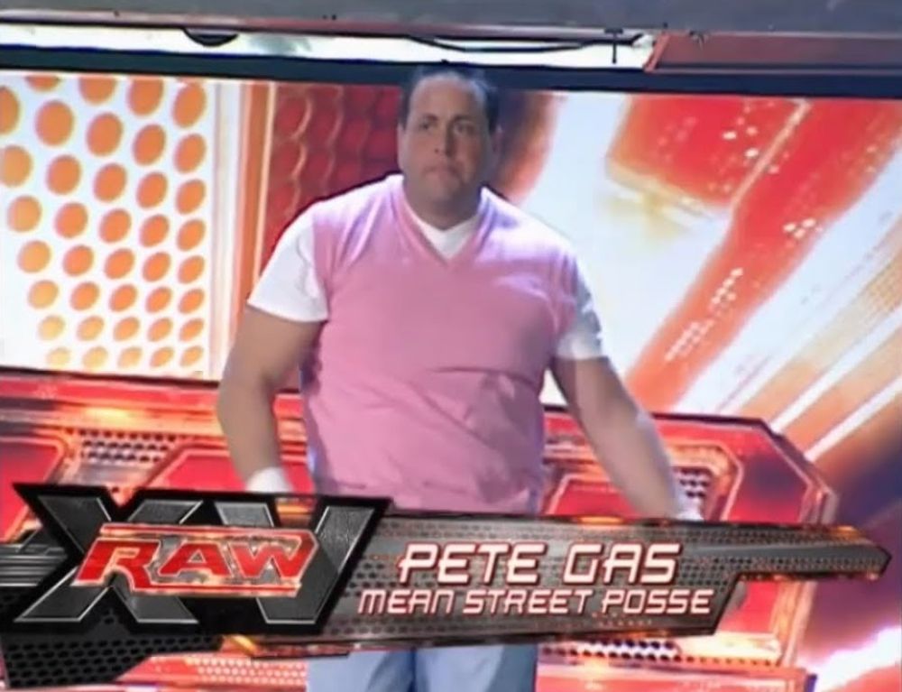 Pete Gas returns to WWE in 2007