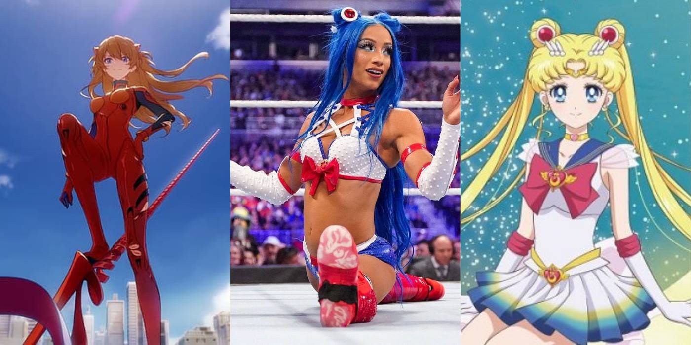 Sasha banks anime