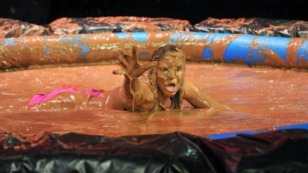 Mud Pool match in WWE