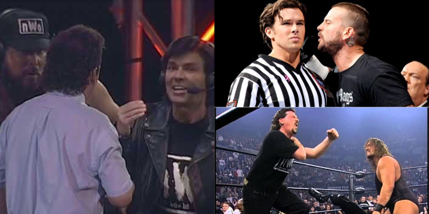 10 Wrestling Storylines Involving Referees Fans May Have Forgotten About