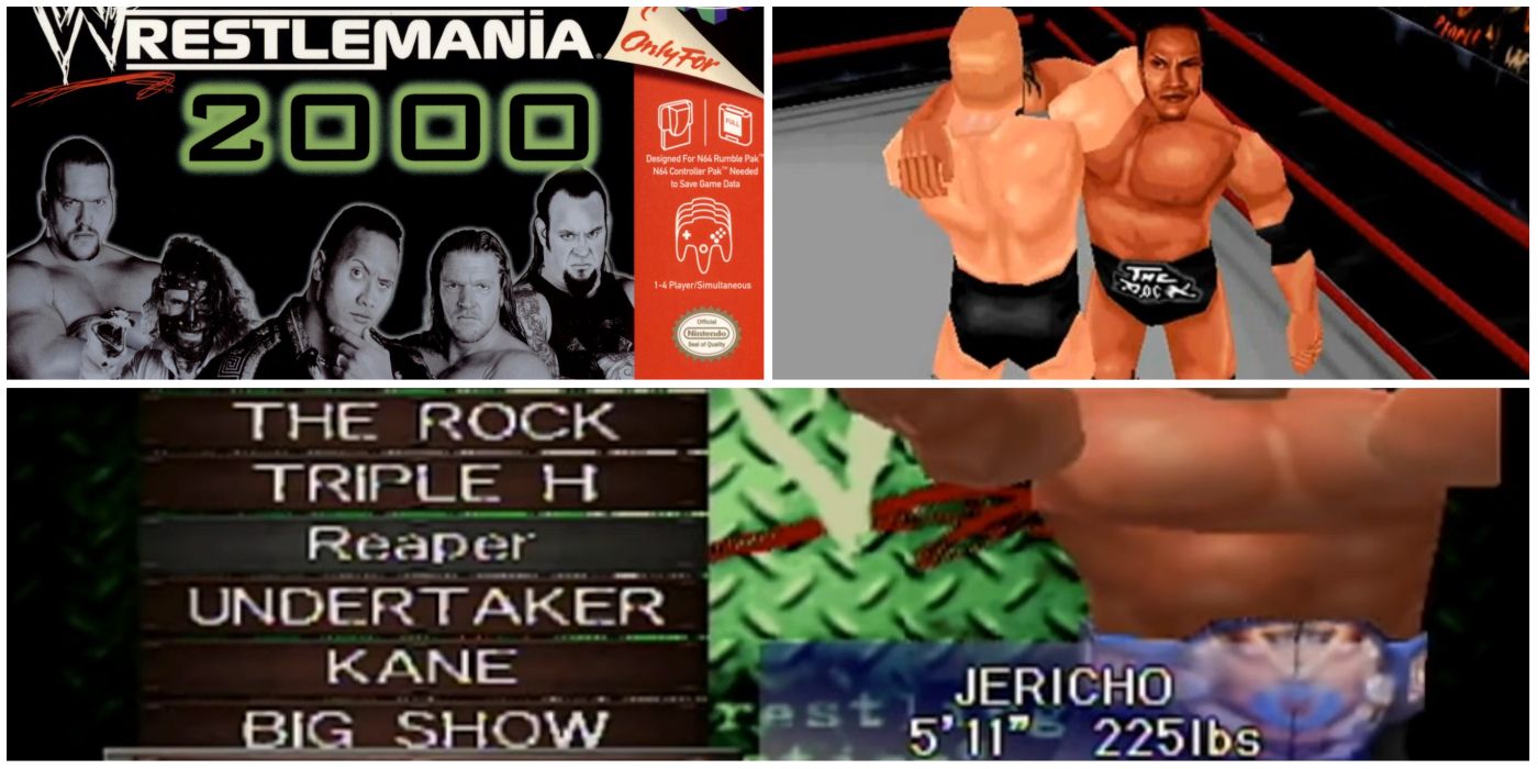 Wwf wrestlemania on sale 2000 n64