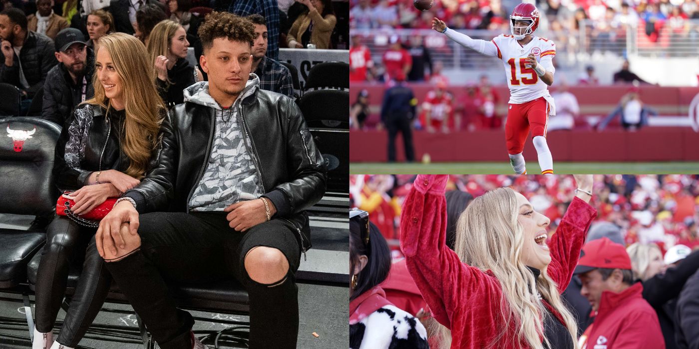 Patrick Mahomes PROPOSES to girlfriend Brittany Matthews moments after own  Super Bowl ring ceremony