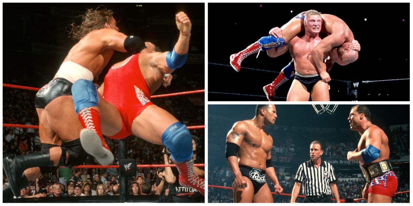 Every Wrestler Who Defeated Kurt Angle In A Singles WWE PPV Match