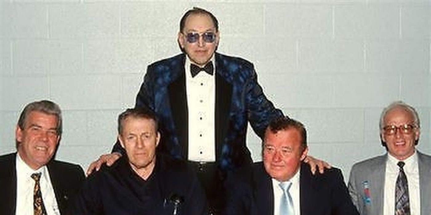 Gorilla Monsoon And Stu Hart