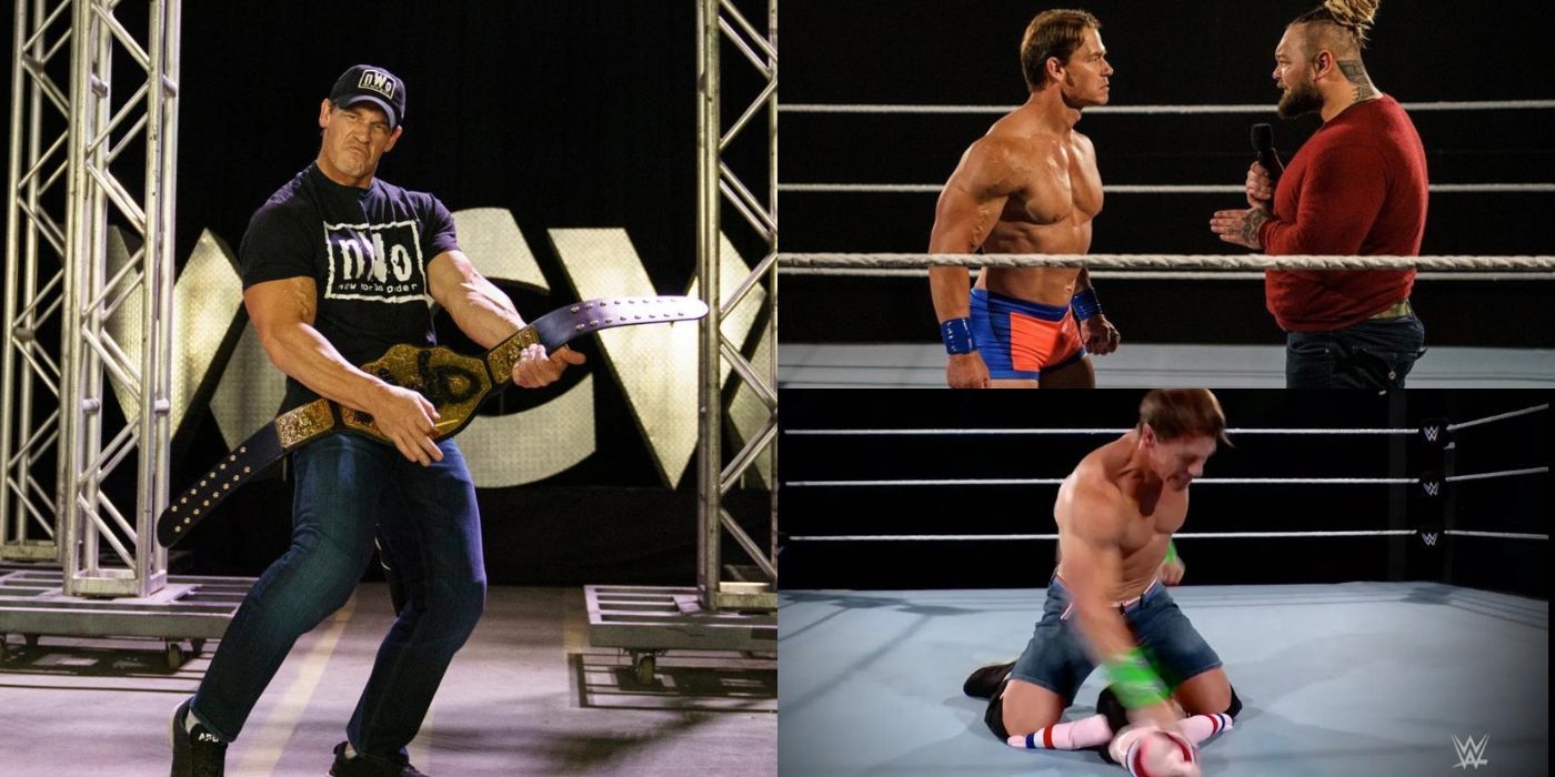 John Cena Vs The Fiend Bray Wyatt, Firefly Funhouse Match