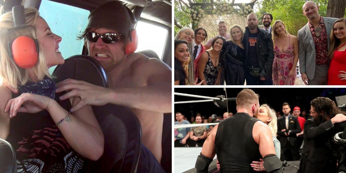Jon Moxley Renee Paquette pictures