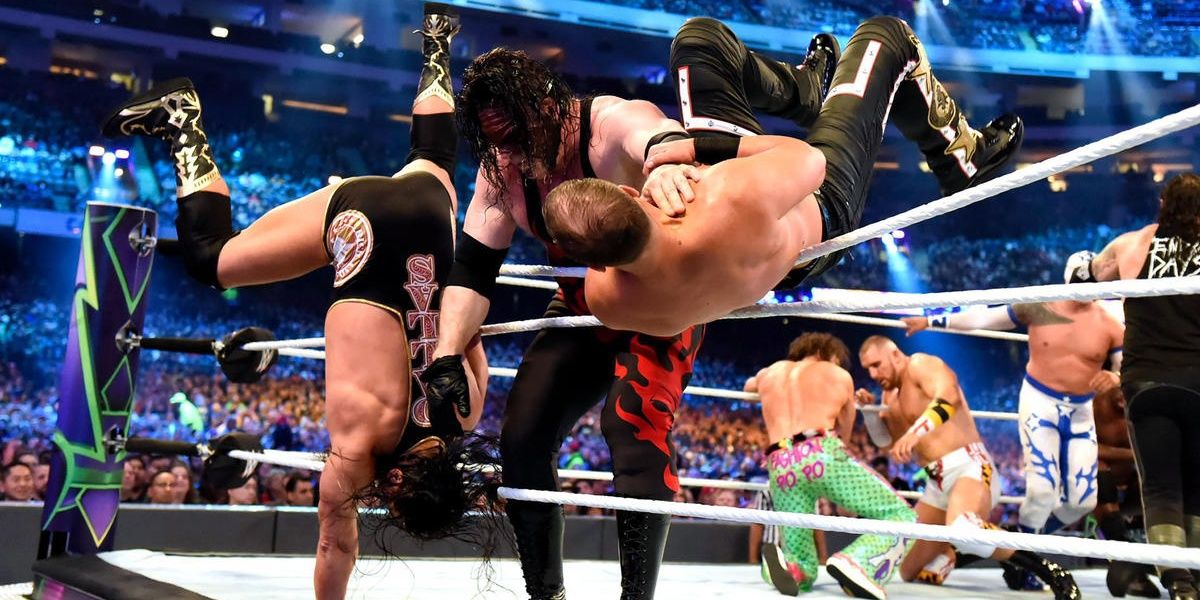 Kane Andre the Giant Memorial Battle Royal WrestleMania 34 Cropped