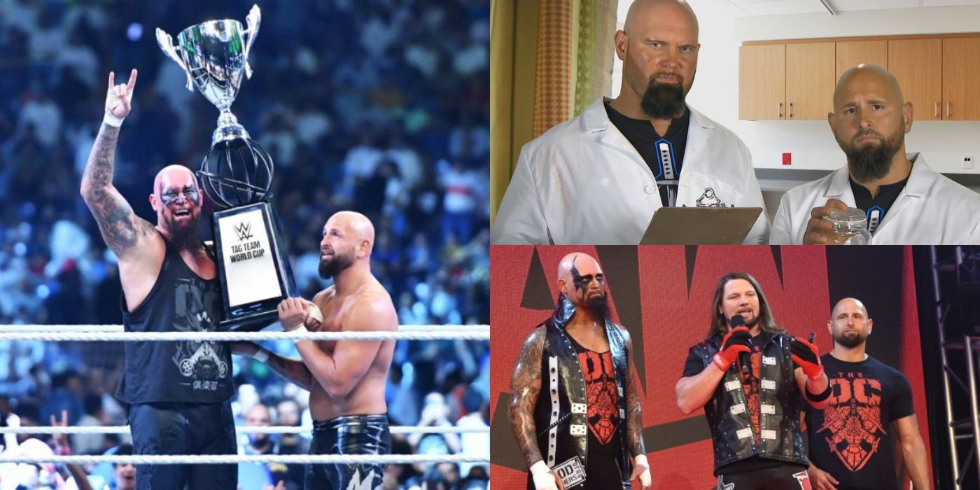 Karl Anderson And Luke Gallows in WWE