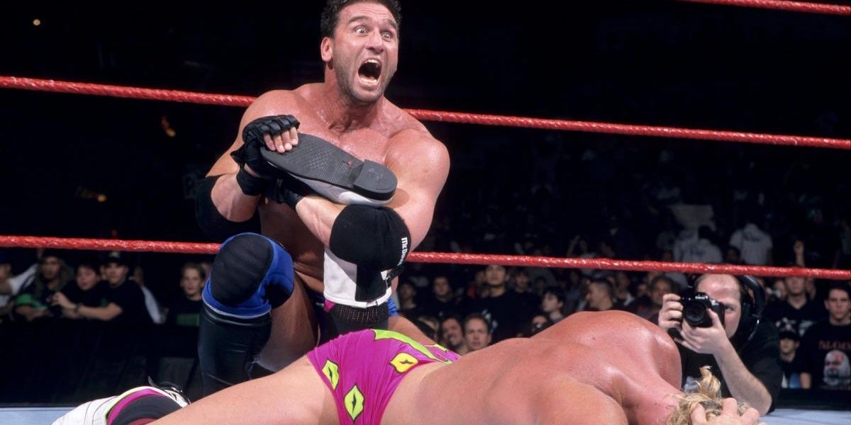 Ken Shamrock v Billy Gunn Royal Rumble 1999 Cropped