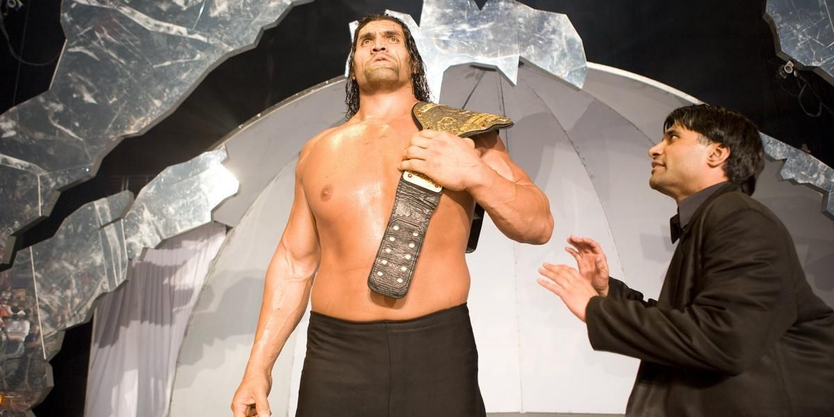 Khali World Heavyweight Champion WWE