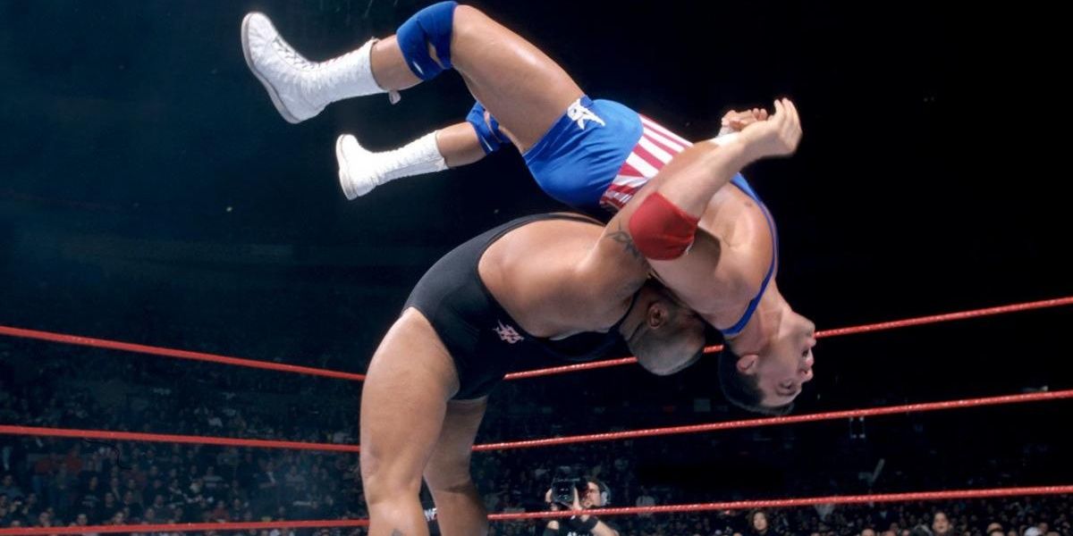 Kurt Angle v Tazz Royal Rumble 2000 Cropped