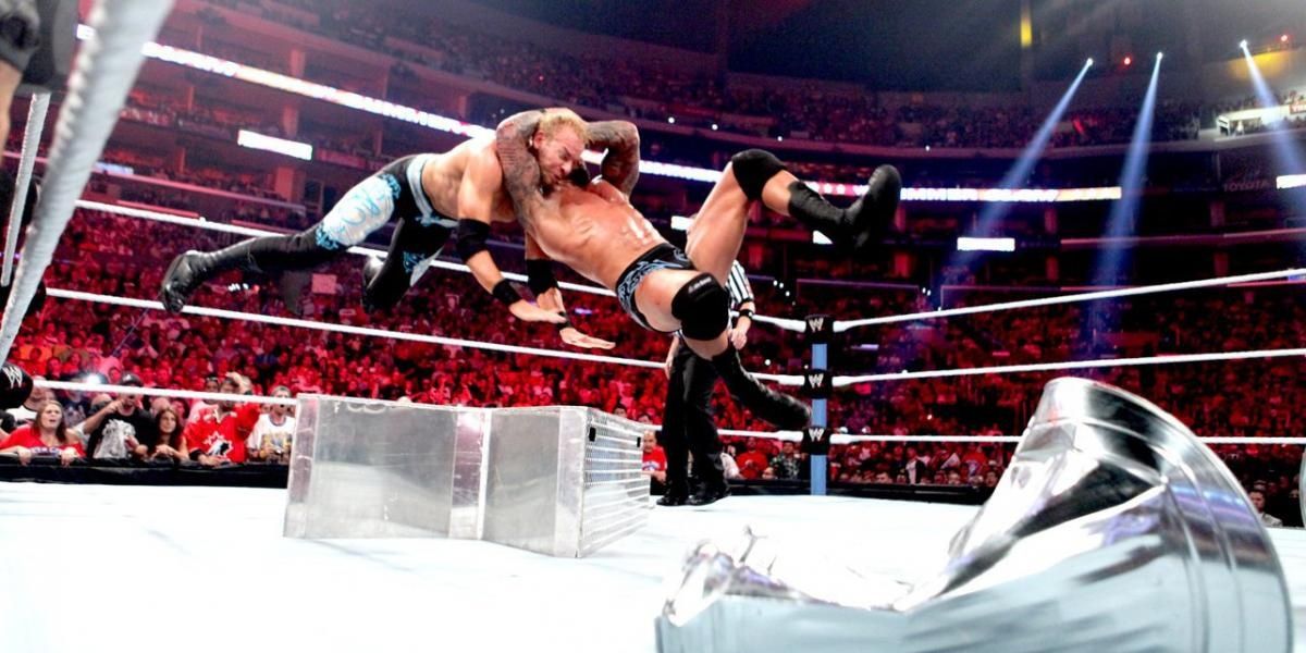 Randy Orton v Christian SummerSlam 2011 Cropped
