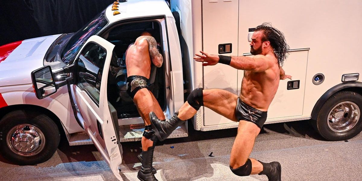 Randy Orton v Drew McIntyre Clash of Champions 2020 Cropped
