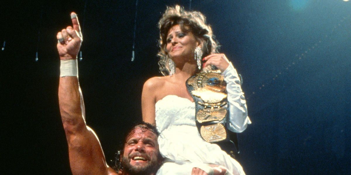 Randy Savage WWF Champion WrestleMania 4 Cropped