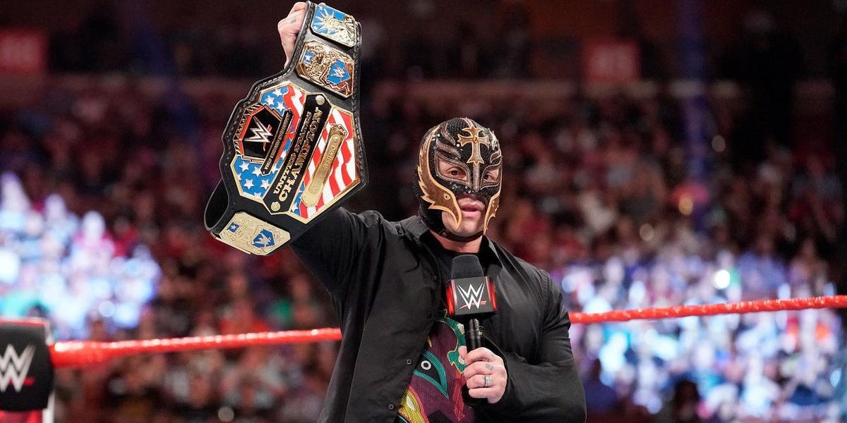 Rey Mysterio United States Champion 1st Reign Cropped