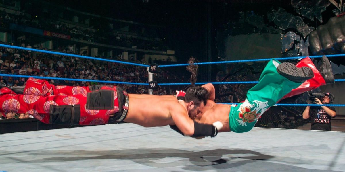 Rey Mysterio WWE Cruiserweight Champion 1st Reign Cropped