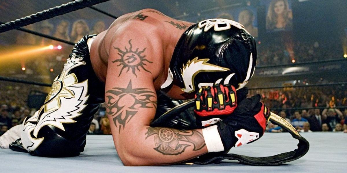 Rey Mysterio World Heavyweight Champion Cropped