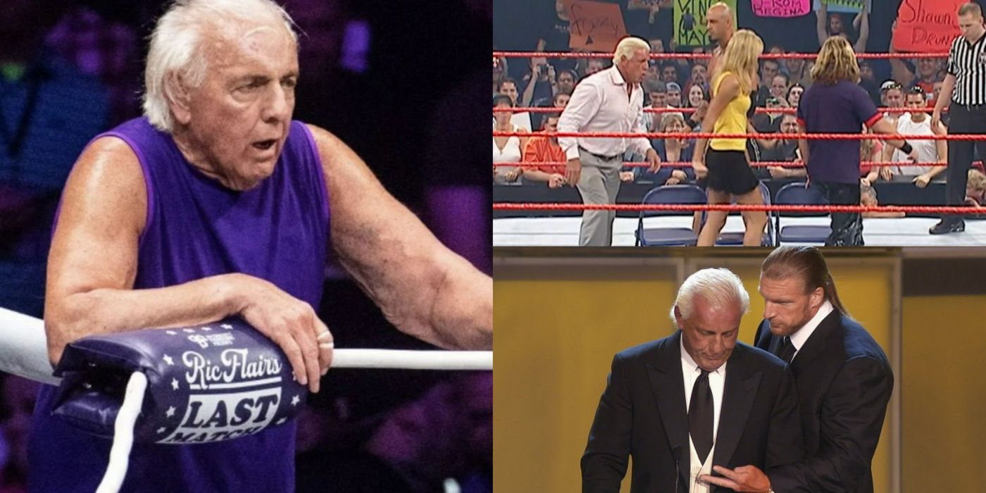 10 Cringey Moments From Ric Flair's Career Fans Should Know