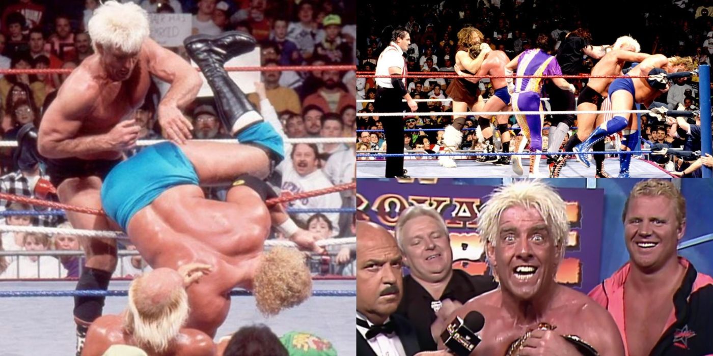 Ric Flair Wins 1992 WWE Royal Rumble