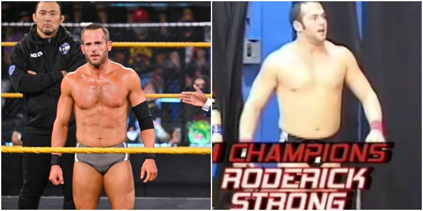 Roderick Strong Trunks What These 10 WWE NXT Wrestlers Looked Like When They First Started ...