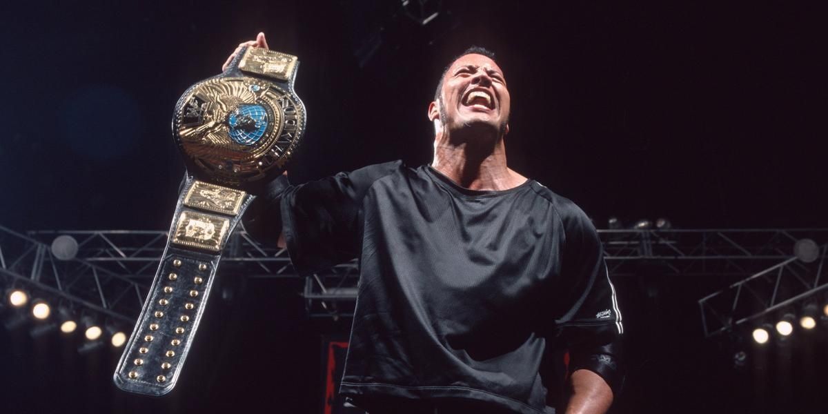 The Rock WWF Champion 1999 Cropped