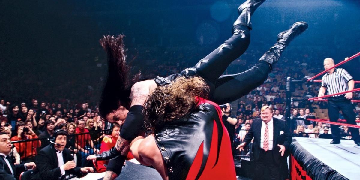 The Undertaker v Kane WrestleMania 14 Cropped